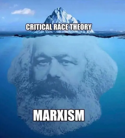 Critical Race Theory Marxism Iceberg