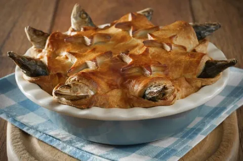 Британская кухня с рыбой