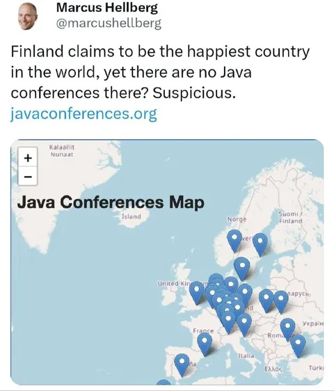Suspiciously Happy Finland