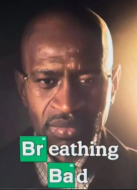 Breathing Bad Periodic Table Pun