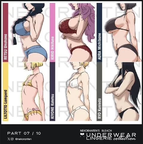 Bleach Underwear Collection