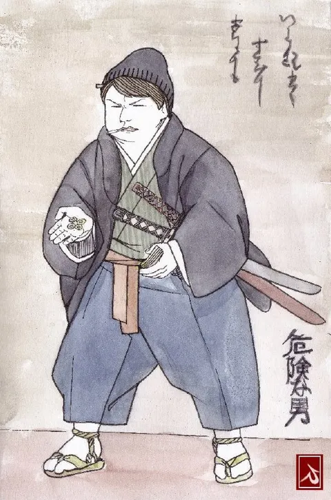 危険な博打好きの男
