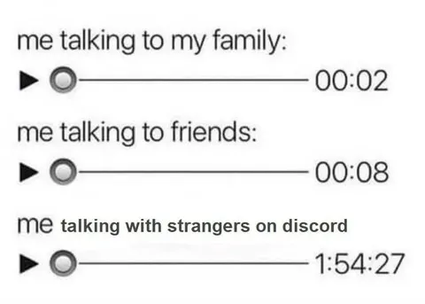 Talking to Strangers on Discord