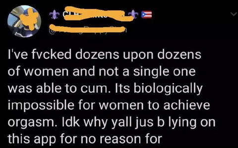 Women Can't Achieve Orgasm