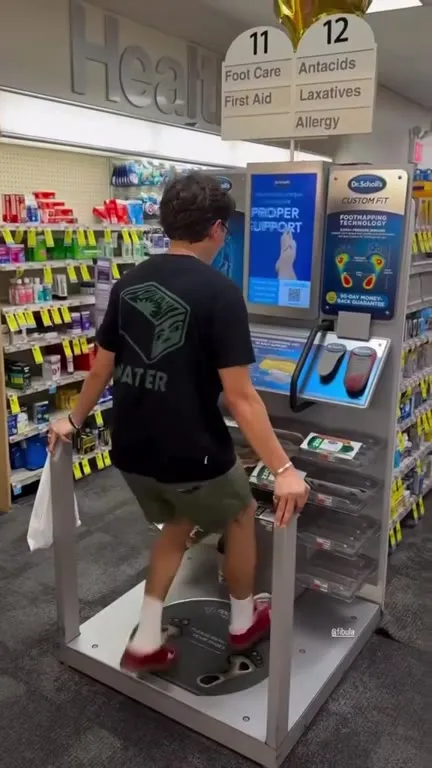 Dancing on the Foot Scanner