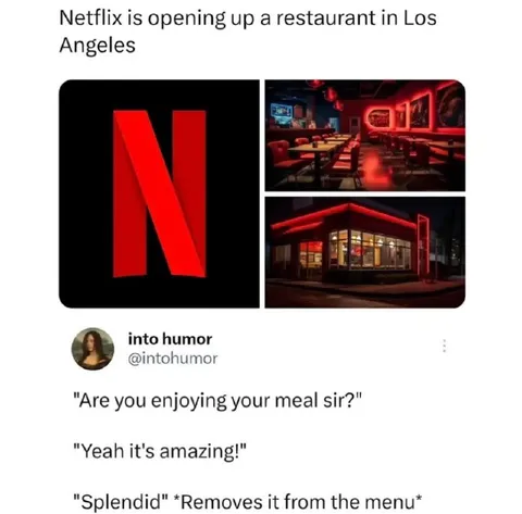 Netflix Opens a Restaurant