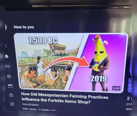 Mesopotamian Farming Influences Fortnite
