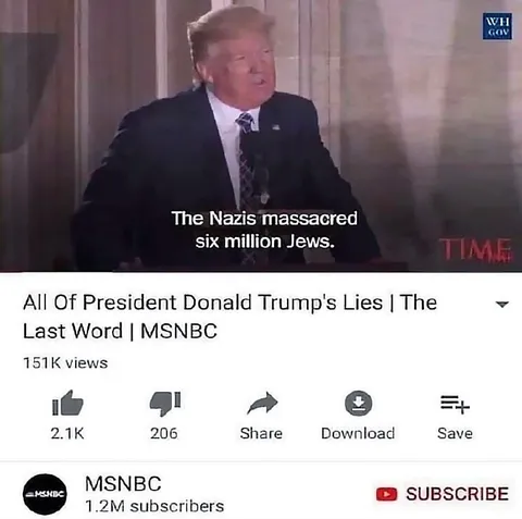 Trump's Nazi Massacre Lie