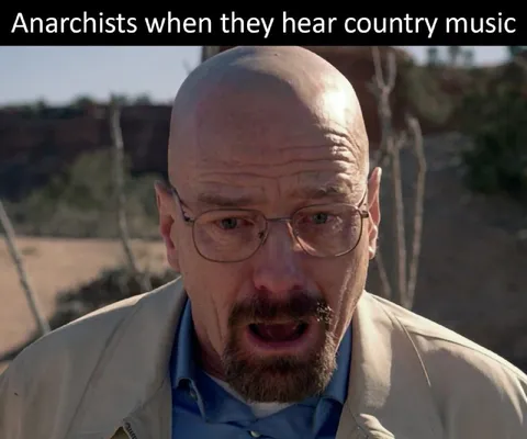 Anarchists Hear Country Music