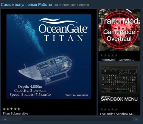 Titan Submersible Workshop Mod