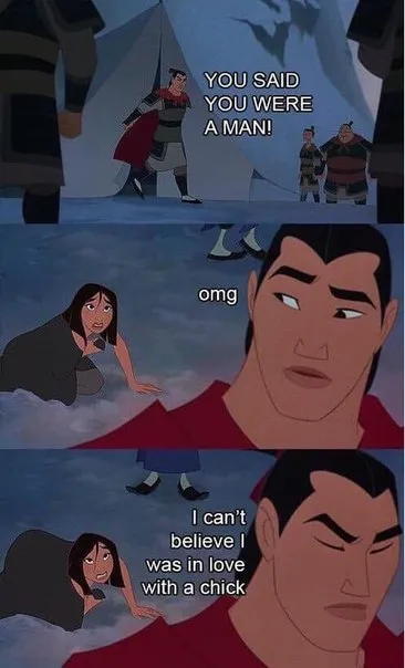 You Said You Were a Man