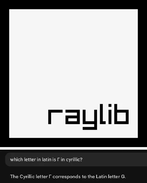 Cyrillic Г Looks Like Latin G