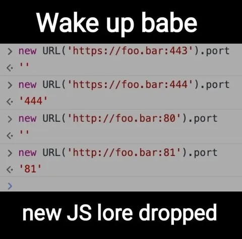 New JavaScript Lore Dropped
