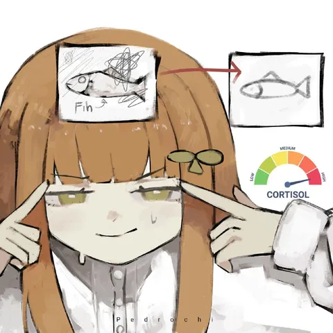 Fish Raises Cortisol