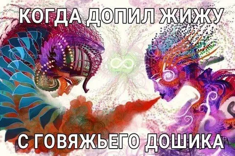 Когда допил жижу из дошика