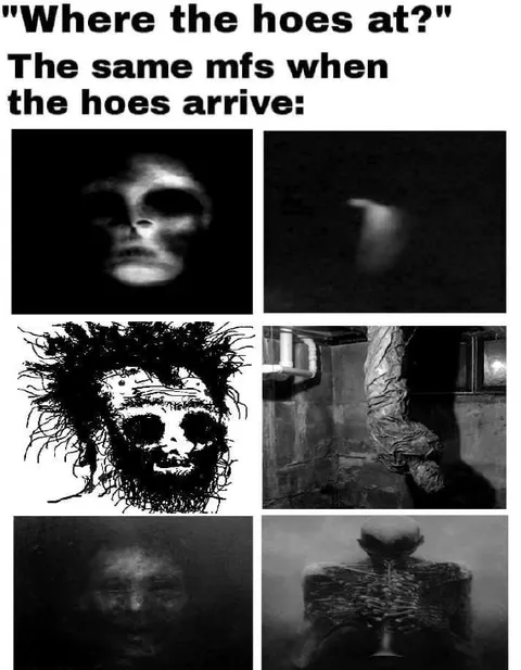 The Hoes Arrive Reaction Collage