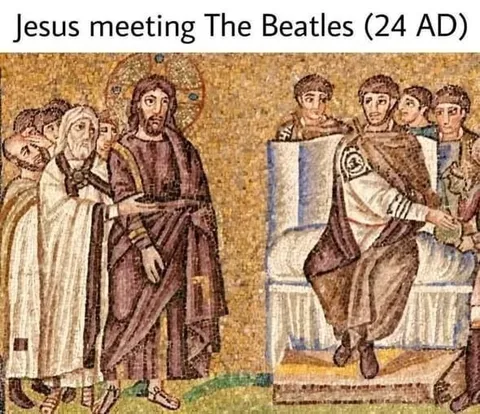 Jesus Meeting The Beatles