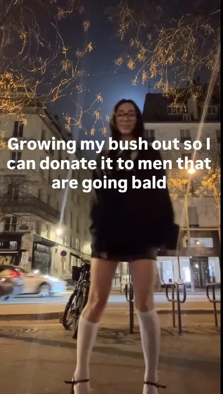 Donating My Bush to Bald Men