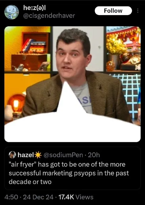 Air Fryer Marketing Psyop