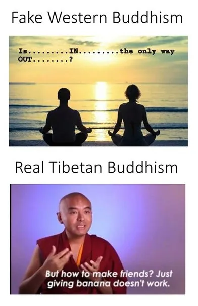 Fake Western Buddhism vs Reality