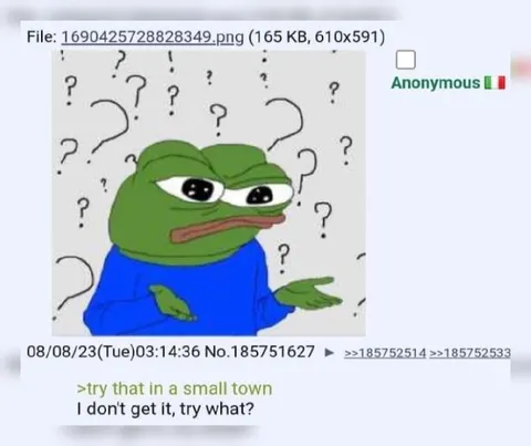 Confused Pepe Asks Try What