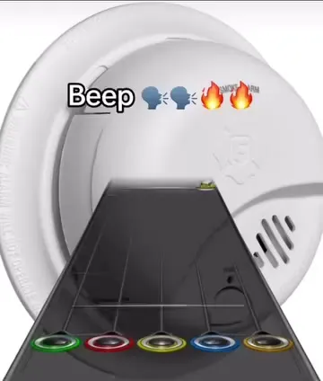 Smoke Detector Guitar Hero