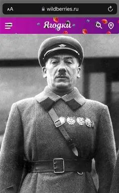 Суровый советский командир