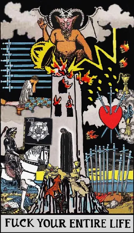 Fuck Your Entire Life Tarot