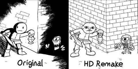 Original vs HD Remake
