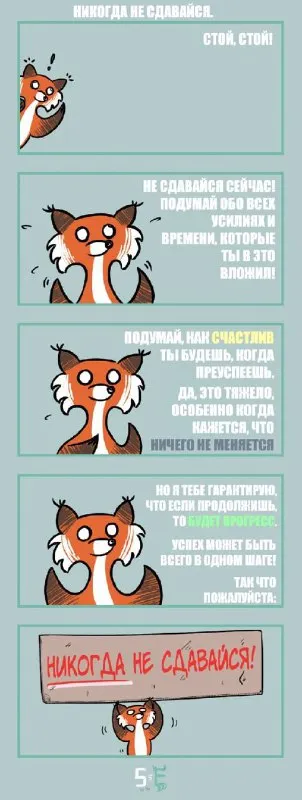 Никогда не сдавайся