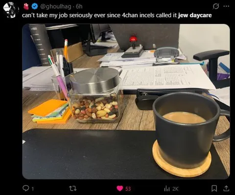 Jew Daycare Office Desk