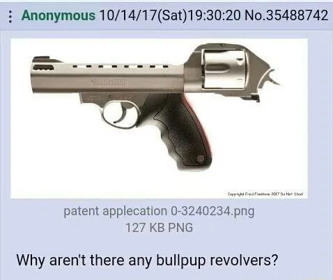 Why No Bullpup Revolvers?
