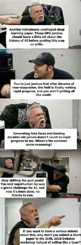 AI Progress Debate Meltdown