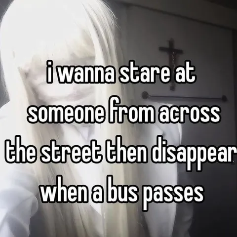 Disappear When the Bus Passes