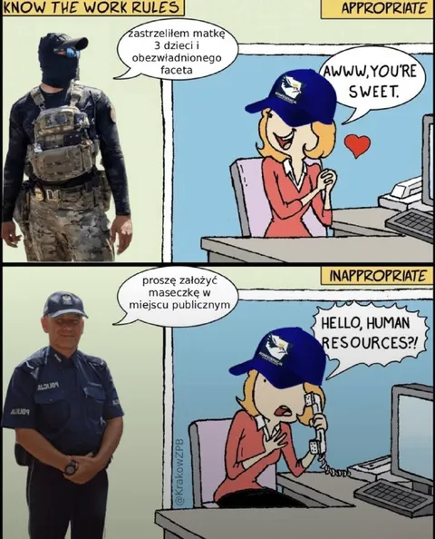 Zastrzeliłem matkę, załóż maseczkę