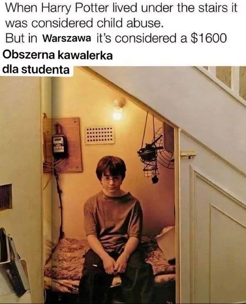 Harry Potter Warszawa Student Flat