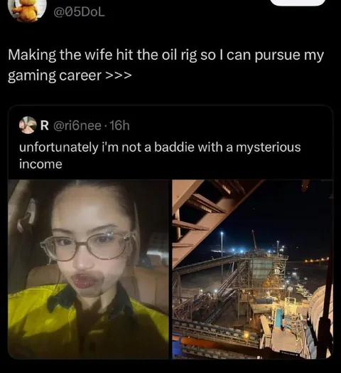 Mysterious Income Oil Rig