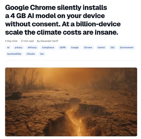 Chrome AI Climate