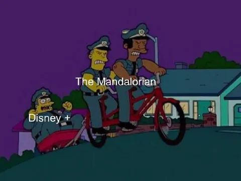 Disney Plus Mandalorian Bike Ride