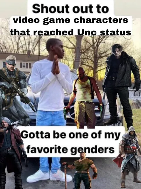 Video Game Characters at Unc Status