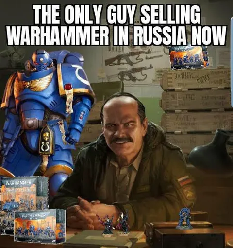 Warhammer Seller in Russia