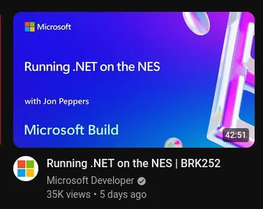 Running .NET on the NES