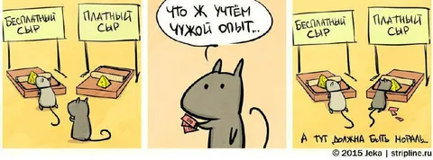 Бесплатный и платный сыр