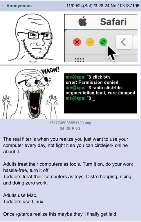 Linux Toddler Computer Rage
