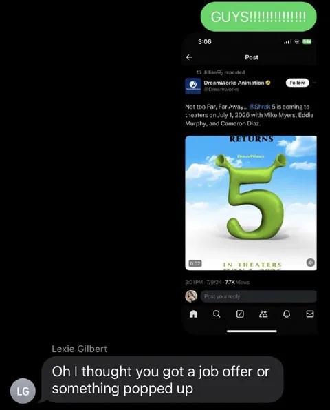 Shrek 5 Job Offer Confusion