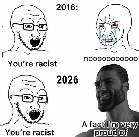 2016 vs 2026 racist accusation