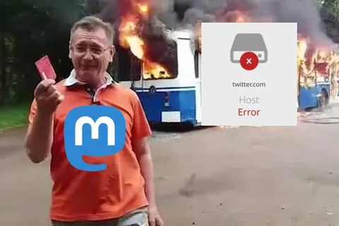 Twitter Host Error During Fire