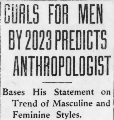 1923 Anthropologist Predicts 2023 Styles
