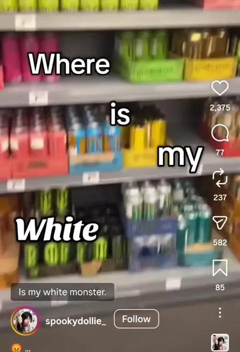 Where Is My White Monster