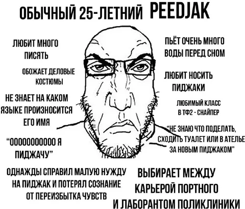 Обычный 25-летний рееджак